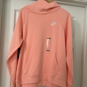 Nike NWT pink hoodie size L